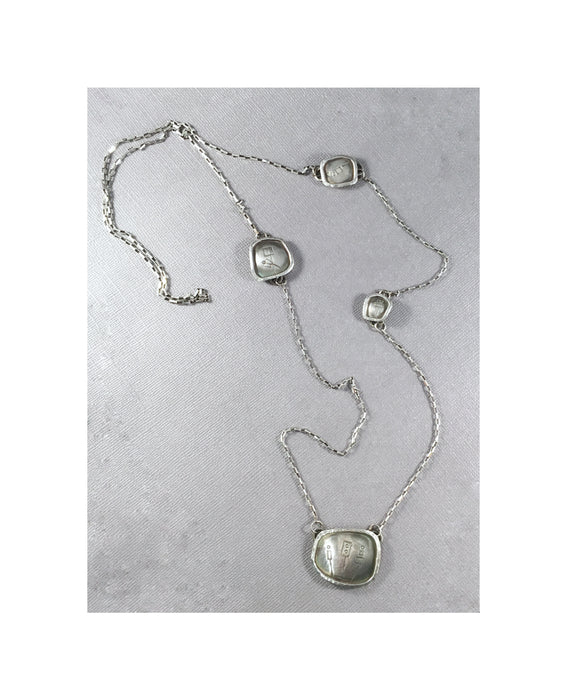 STICK FLOWER MEDALLION DUSTER