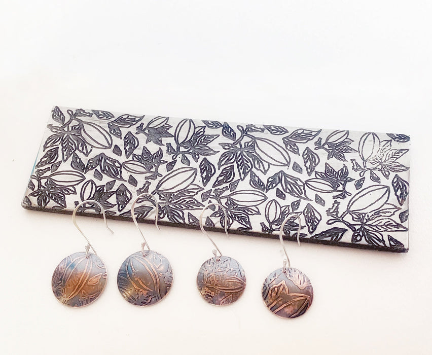 Studio Sessions - Beginner Project Class - Textured Earrings