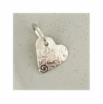 EMBOSSED HEART NECKLACE
