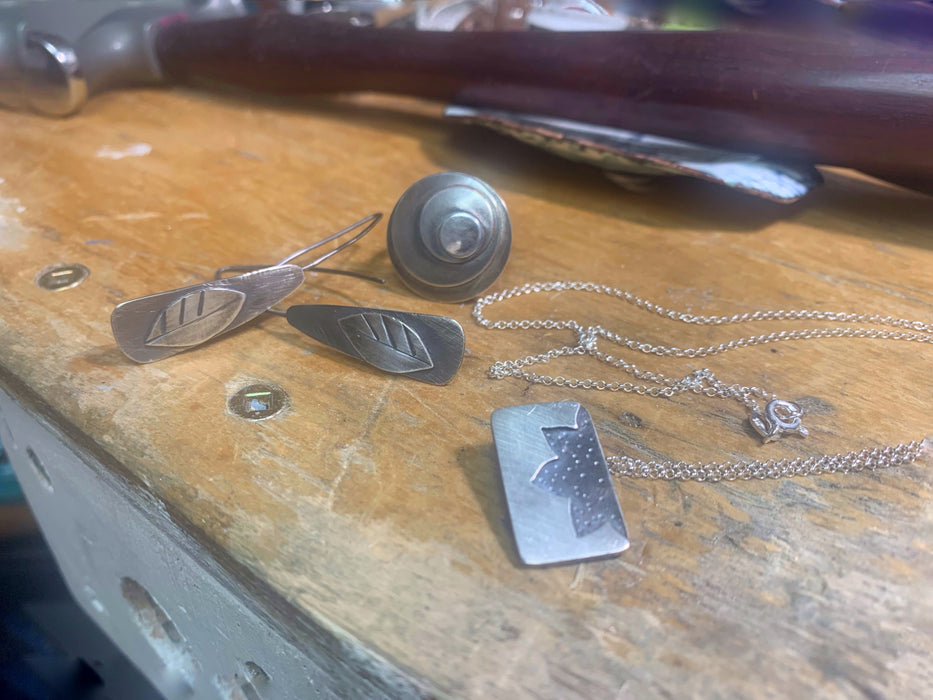 Studio Sessions - Intermediate Project Class - Layered Pendant/Ring/Earrings