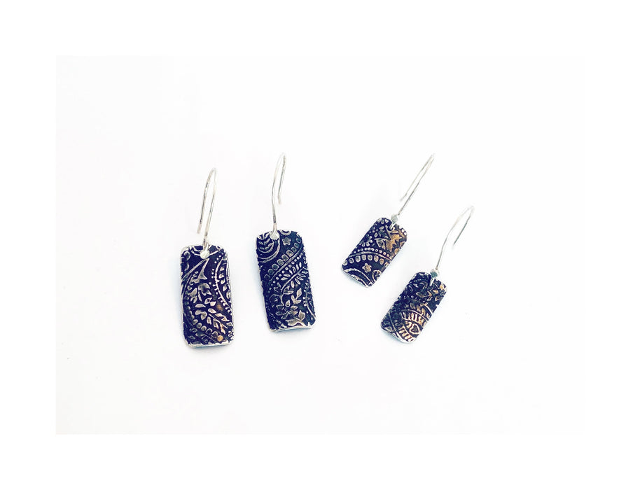 Studio Sessions - Beginner Project Class - Textured Earrings